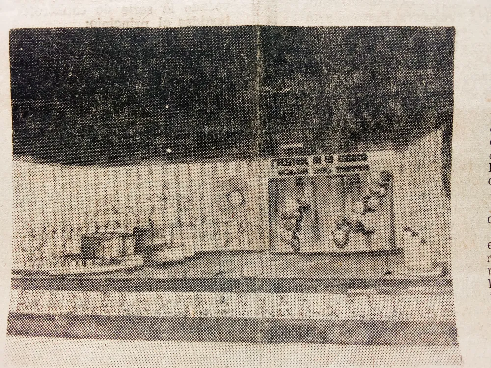 Boceto del Escenario